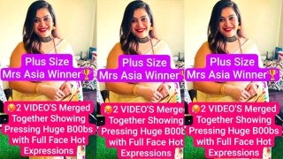 Model Mrs Asia Winner Most Pressing Nude Boobs Showing Clips