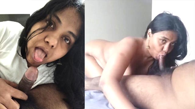 Tamil Super Horny Housewife Giving Sensual Blowjob