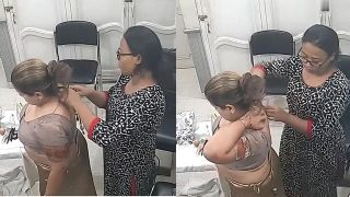 Horny Rich Bhabhi Changing Parlour In CCTV Captured – fsiblogx