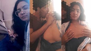 Horny Indian Chasmish Gf Submissive Boobs Latest Video