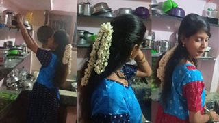 Sexy Homely Tamil Girl Sucking Dick And Doggy Style Fucking MMS