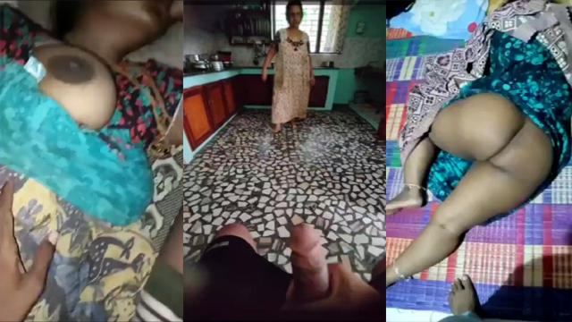 Hotty Masturbating Infront Of His Mom Catches Stepson Latest MMS