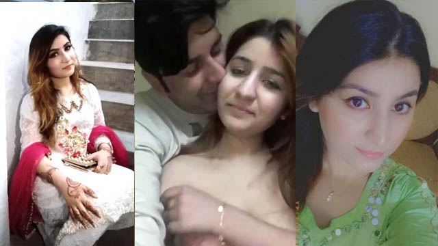 Sweet Pakistani Couple Having Fun Exclusive Bed Room