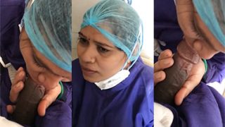 Tamil Nurse Aunty Blowjob Fucking Hard With Doctor Leaked Mms