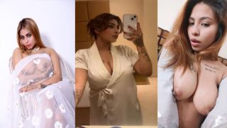 Sexy Bold Model & Actress Anam Khan Enjoying Hard Hotel Sex MMS