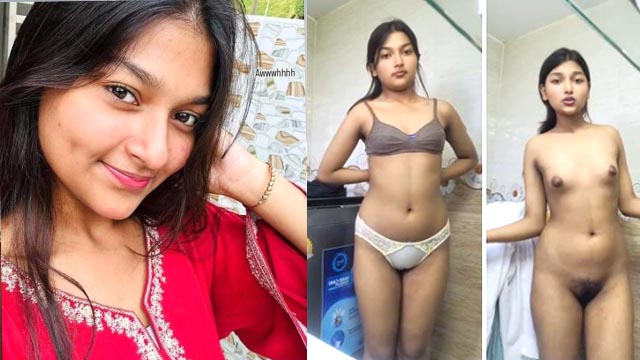 Sexy Young Bengali GF Nude Dancing Pressing Boobs Fingering