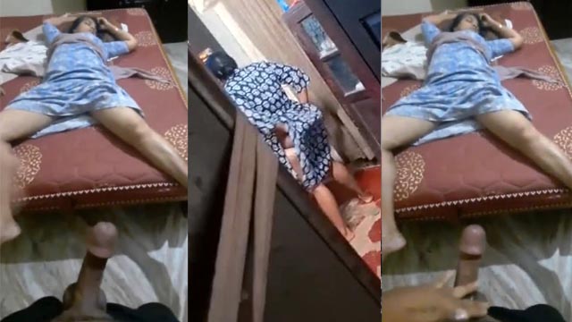 Horny Drunk Mom Sleeping Open Pussy – Son Masturbating