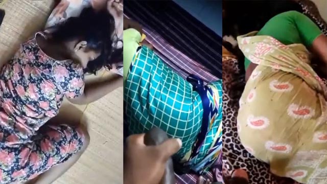 Tamil Horny Sleeping MoM And Sister Nude Secretly Clips