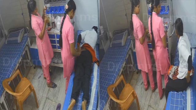 Tamil Young Nurse Clinic – Sexy ass Inject CCTV Record