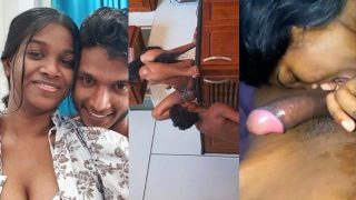 Horny Tamil Girl Pissing On BF Sucking Dick On Face