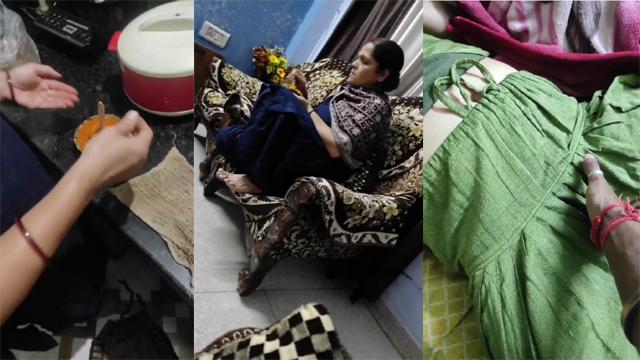 Tamilnadu Son Groping His Mom’s – Boobs While She is Sleeping