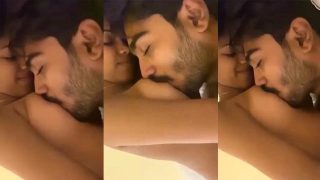 Viral University Young Girl Boobs Sucked By BF