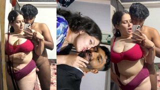 Bangalore Couple Kissing Blowjob & Hardly Fucking