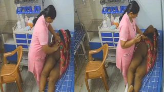 Clinic Room Tamil Aunty ass Clear View Cam Captured