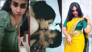 Mallu Tamil Couple Romance Kissing & Doggy Fucking