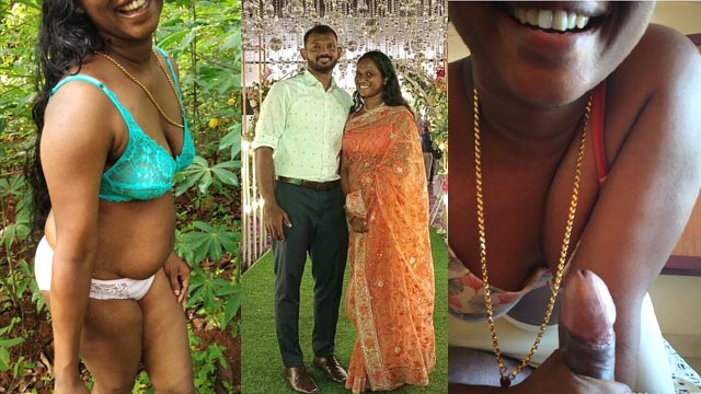 Sri Lankan Couple Boobs Show – Riding Fucking in Doggy