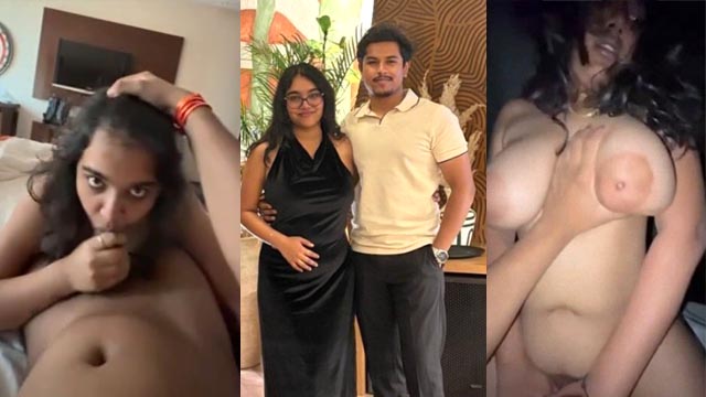 Beautiful Bigboobs Indian Baddie Blowjob Riding On Bf Moaning