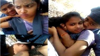 Beautiful Innocent Girl Rugged Fucked by BoyFriend in Outdoor