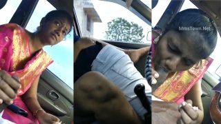 Horny Tamil Girl Blowjob Dick Mms – BF Fucking Inside Car
