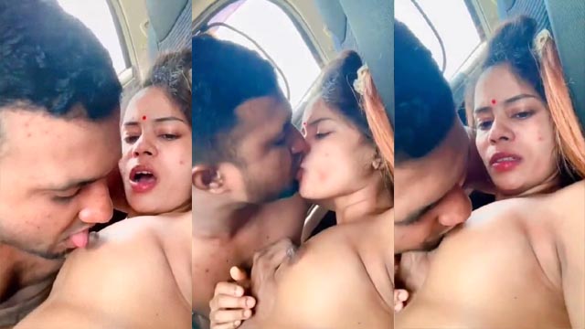 Hot Desi Bhabhi Husband Licking Her Boobs Closeup Mms