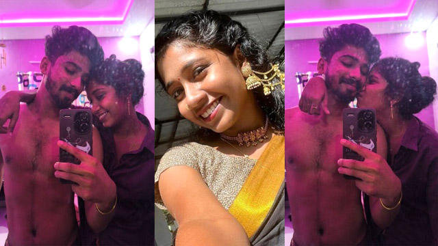 Sexy Tamil Slim Girl Fucking Hardly with Boyfriend