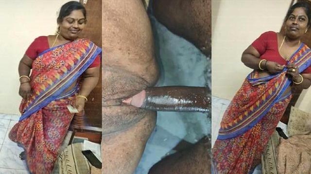 Telugu Old Maid Aunty Fucking House Owner Cock Mms